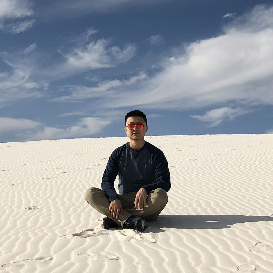 A photo of me in White Sand National Park